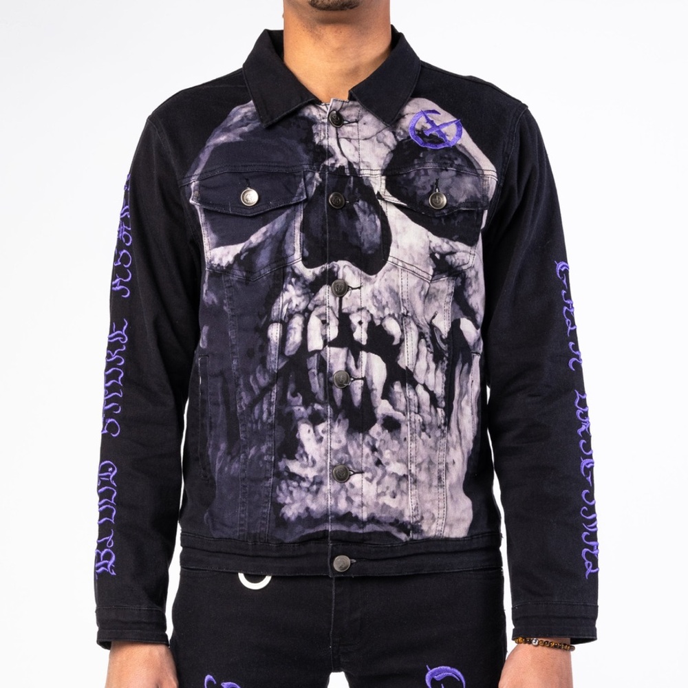 "DEPARTURE" Gala Original Denim Jacket
Sz XXL